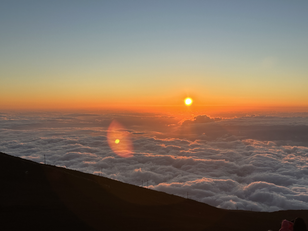 Sunset Haleakala summit. Maui- A complete 7 day itinerary.